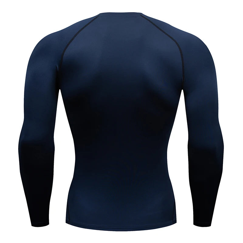 Compression T Shirt Men - Quick Dry Summer Sportswear Athletic Gym Top