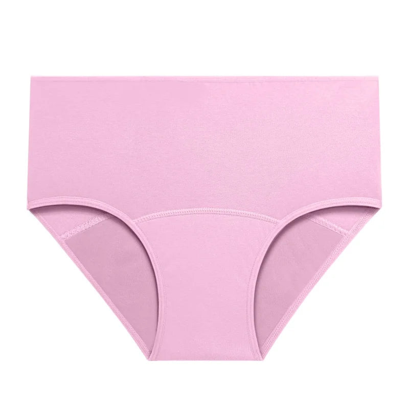 Women's Cotton High Waist Menstrual Period Underwear Seamless Absorption Leakproof Lingerie Breathable Physiological Panties New