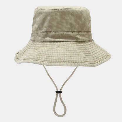 2023 Four Seasons Cotton Solid Bucket Hat Fisherman Hat Outdoor Travel Sun Cap for Men and Women 191
