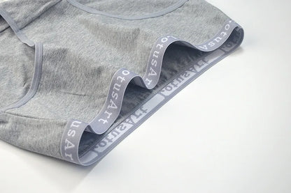 6pcs Cotton Women Panties Lady Plus Size Underwear High Waist Briefs Breathable Solid Color Female Lingerie Shorts