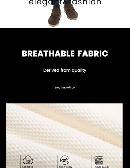 CHCH Men's lapel Short Sleeved Sweater T-shirt New Knitted Casual Business Men's Pullover Sweater T-shirt