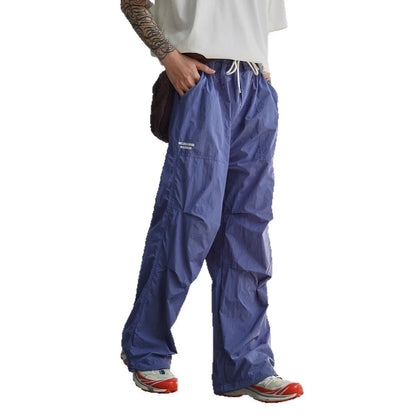 Lightweight Quick Dry Outdoor Work Trousers For Men Women Summer Casual Loose Straight Leg Long Pants Mountain Hiking Bottoms