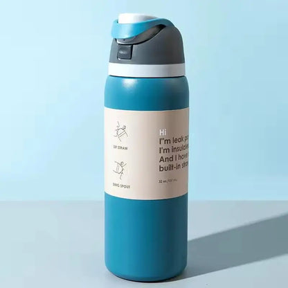 Vacuum Flasks Thermoses Water Bottle Drinkware Thermo Tumbler Stainless Steel Thermal Mug Original Cold Hot Coffee