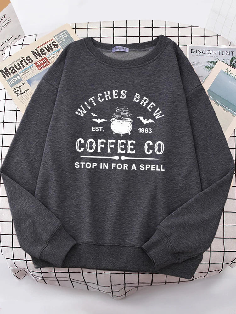 Simple autumn women's hoodie, casual fleece long sleeved warm full set women's pullover