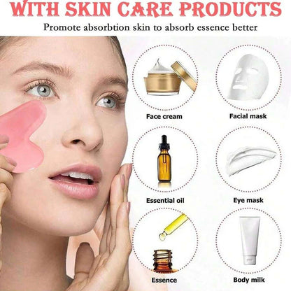 1/2/3pcs Ice Face Roller Facial Ice Roller Set,Facial Massage Roller Tool,Silicone Ice Face Roller,Gua Sha Board Skincare Tool