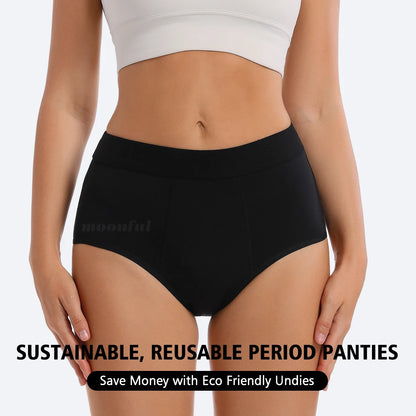 3PCS/Lot Menstrual Panties Woman Very Abundant Flow Menstruation Underwear High Waist Leak Proof Period Panties for Girls Set