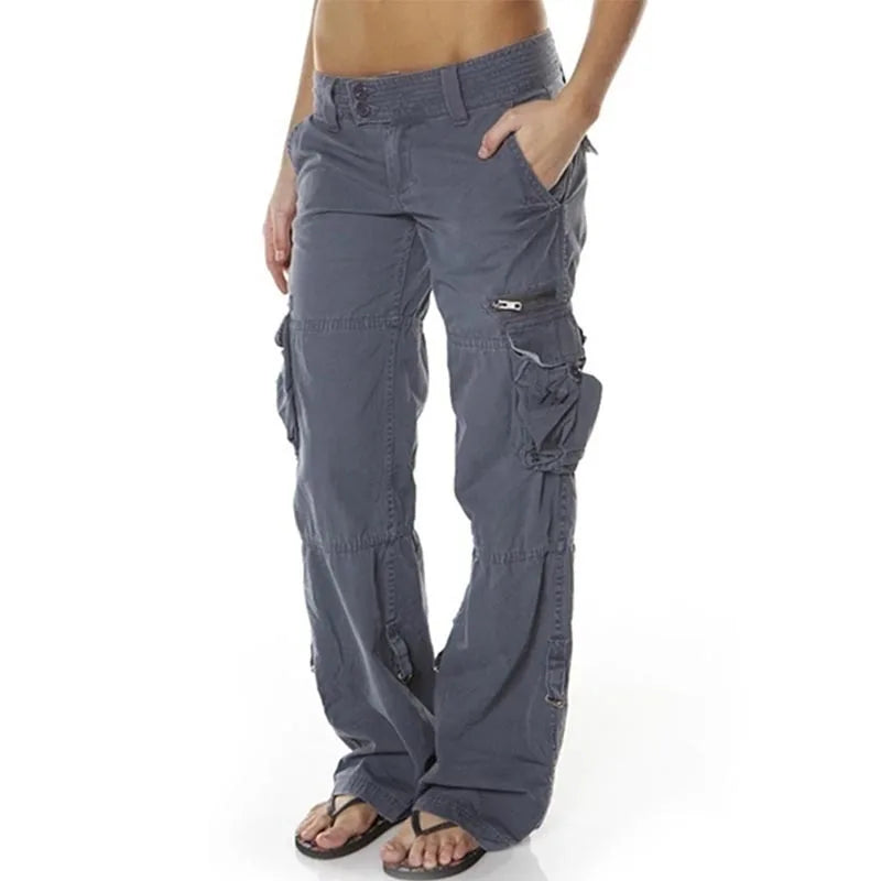 Women's New Spring and Autumn European and American Fashion Classic Street Trend Daily Retro French Wide Leg Work Pants