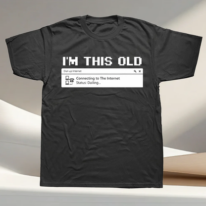 Cotton Computer 90s Programmer PC Nerd Geek Men T Shirts Graphic Streetwear Short Sleeve Birthday Gifts  Style T-shirt