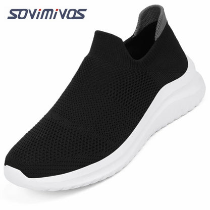 Outdoor Super Light Men Sneakers Fashion Breathable Running Sport Shoes Quality Slip-on Unisex Athletic Footwear 2022 Hot Sale