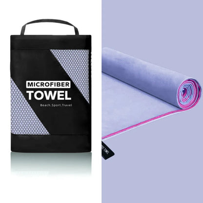 1pc Outdoor Sports Quick Drying Towel, Microfiber Swimming Towel, Non-Sticky Sand Beach Towel，Suitable for travel
