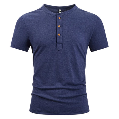 King Billion Men's T-shirt Slub Cotton High Quality Slim Fit Solid Summer Short Sleeve T-shirts Male Tops Tees Beach Tshirt