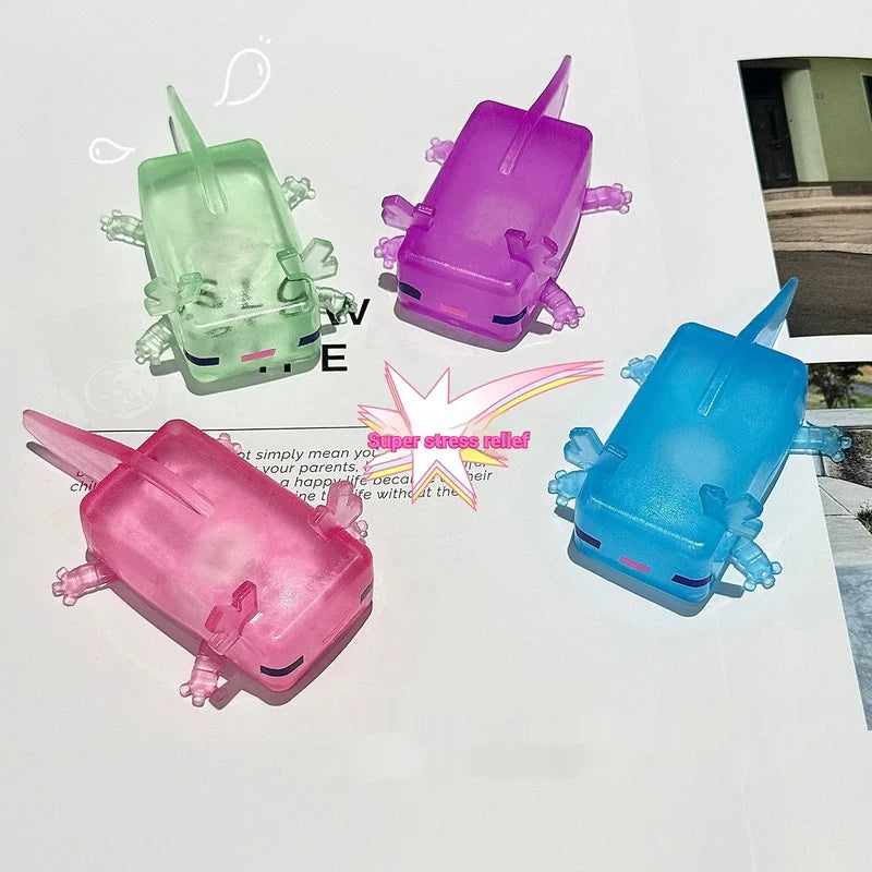 Game Axolotl Squeeze Toys Relieve Stress And Release Emotions Fidget Sensory Squeeze Toys Increase Entertainment Festiva