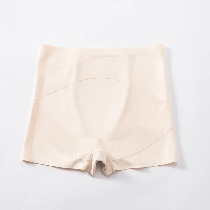 Cooling Boxer Tummy Control Pants Breathable Tight Women Safety Pants Shaping Hip Lifting Adjustable High Waist