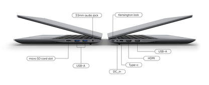Windows 11 Pro Laptop – 14 Inch QHD Display, Intel Core m3, 16GB RAM, 512GB SSD Ultrabook