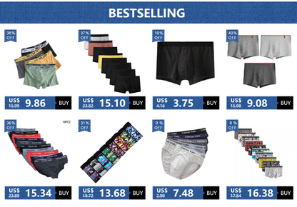 Sexy Mens Boxer Men's Underwear Cotton Waistband Anti-Wear Leg High Waist Warm Waist Protection Sports Men Panties New