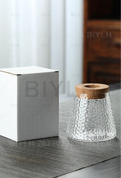 Hydroponic Glass Flower Pots - Transparent Small Vase with Base Tray for Home Decoration