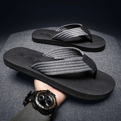 Plus Big Size 49 50 51 52 Flip Flops Men Slippers Chanclas De Hombre Claquette Homme Klapki Indoor Outside Beach Large Shoes