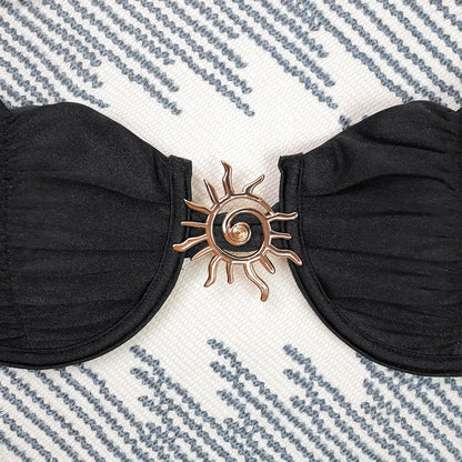 Push Up Swimwear - Sexy Brazilian Bikini Set With High Waist Two Piece Bathing Suit