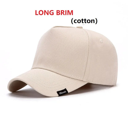 Big Head Man Large Size Mesh Baseball Hats Outdoors Plus Size Sport Caps Dad Oversize Trucker Cap 56-61cm 62-66cm