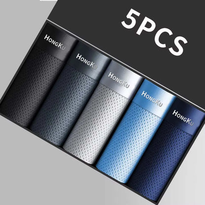 Brand Boxers man Summer Thin Ice silk Breathable Men underpants Soft Touch Men's briefs 3D Cutting U Pouch Design Underwear man