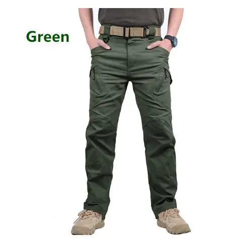 IX9 City Military Tactical Pants Men SWAT Combat Army Pants Casual Men Hiking Pants Outdoor Camping Cargo Waterproof Pants
