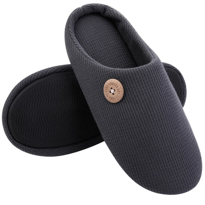 Classic Men Slippers Indoor Men Slippers Fashion Men House Slippers Outdoor Antiskid Soft Men Flat Slippers Winter Bedroom Shoes