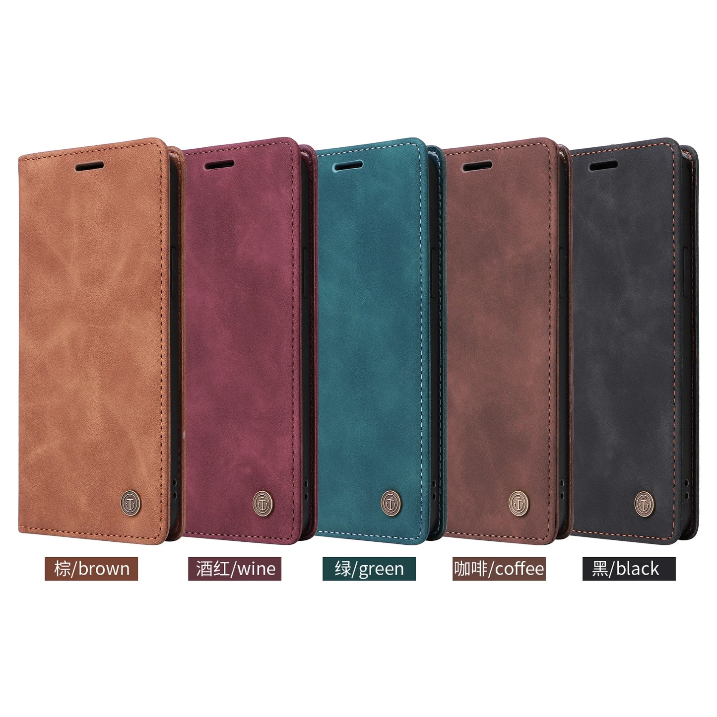 Ultrathin Leather Flip Case For Samsung Galaxy S26 S25 S24 S23 FE S22 Ultra S21 S20 Plus Note 20 5G Business Wallet Phone Cover
