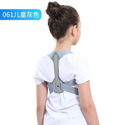 Children Adjustable Posture Corrector Back Support Boys Girls Shoulder Belt Rectify Straighten Correction Pain Relief Beauty Kid
