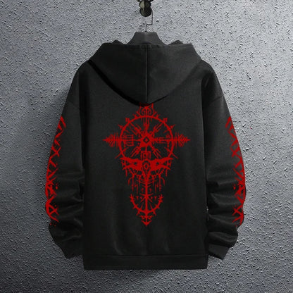 2025 Brand New Black Sweatshirts Autumn Winter Male Daily Casual Sporty Jogging Hoodie Men's Outwear Fashion Pullover