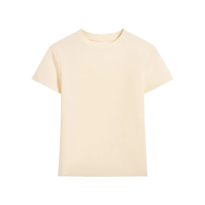 2025 Women's T-shirt Short Sleeve O-neck Cotton Loose Shirts for Women Korean Harajuku Streetwear Casual Spring Summer Top Tees