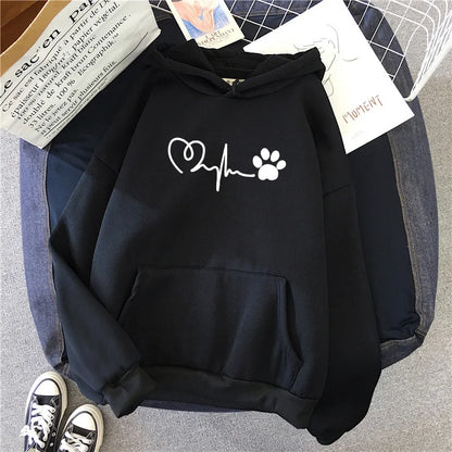 Hot sales Womens Hoodies Casual Printing Sweatshirts Sports Home Pullover Tops Outdoors Korean Style Street Woman Clothing 2026