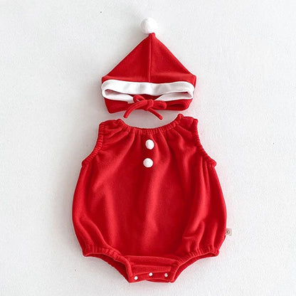Christmas Baby Clothes – Newborn Bodysuits & Infant Jumpsuit Set With Cartoon Pattern