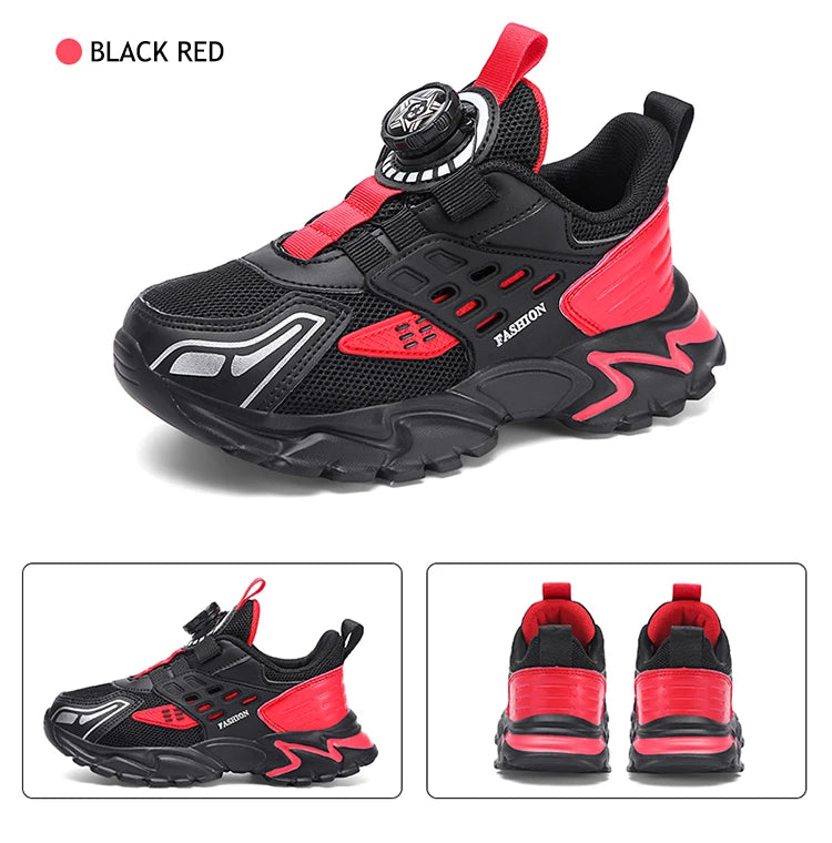 Children Athletic Sneakers Summer Breathable Lightweight Outdoor Running Shoes Non-slip Tennis for Boys Kids Sports Size 28-39