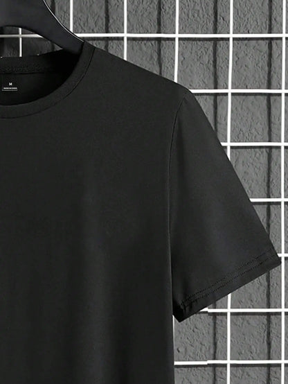 Men Cotton T Shirt - Summer Casual Tee | Breathable Loose Fit Hip Hop Top