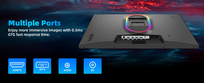 27 Inch Gaming Monitor – 1080P IPS FHD Display | 380Hz Refresh Rate, FreeSync Compatible