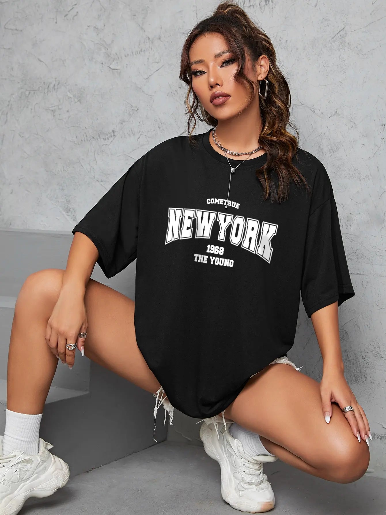 Plus Size Cotton T-Shirts - Women's Oversized Tees | Soft Breathable Summer Tops