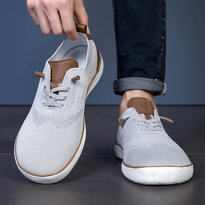 Men's wide shoes, large size casual shoes, suitable for people with fat feet wide feet, soft and light walking shoes