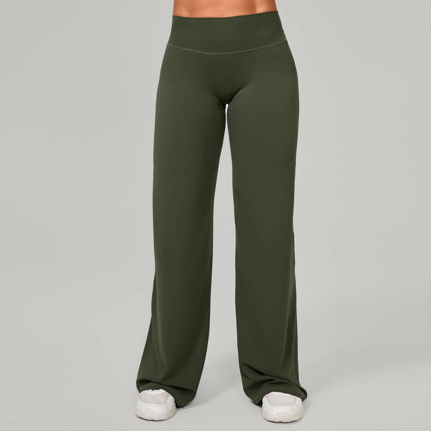 Women Yoga Pants – Soft Stretchy Fabric Full Length Leggings With Elastic Waist