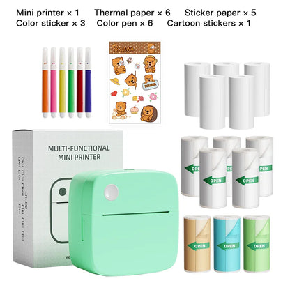Mini Portable Wireless Label Printer  DOLEWA D2 Wireless Function, Thermal Sticker Maker, Handheld Tips, Learning Marking