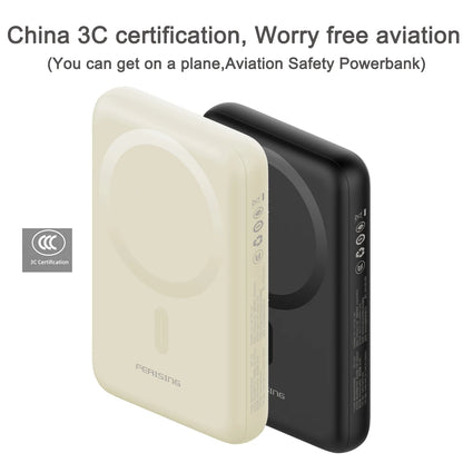 【CCC 3C Certified】10000mAh Magnetic Wireless Power Bank PD20W Fast Charging for iPhone Samsung Xiaomi Type-C External Battery