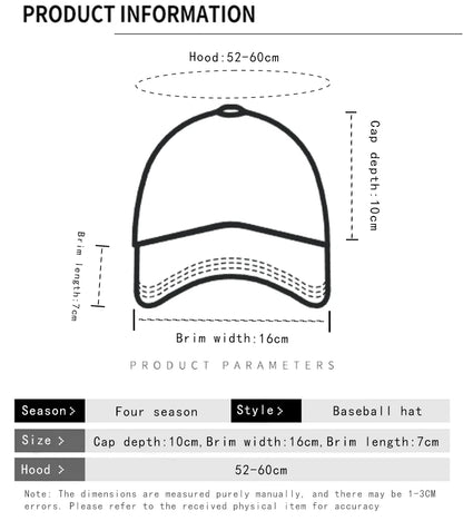 New Unisex Personal Devil Horns Letters Embroidery Baseball Hats Breathable Mesh Sunshade Hip Hop Trucker Caps Versatile Outdoor
