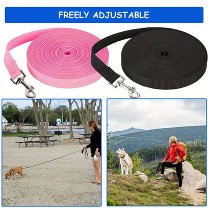 Extra Long Polypropylene Pet Leash Heavy Duty Dog Training Lead Anti Tear Tracking Rope Outdoor Walking Safe Control