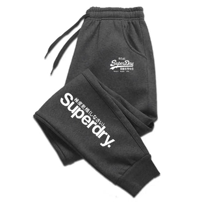 2026 New Outdoor Fashionable Sports Jogging Pants, Men's Daily Casual Pants, Fashionable Harajuku Style Street Sweatpants