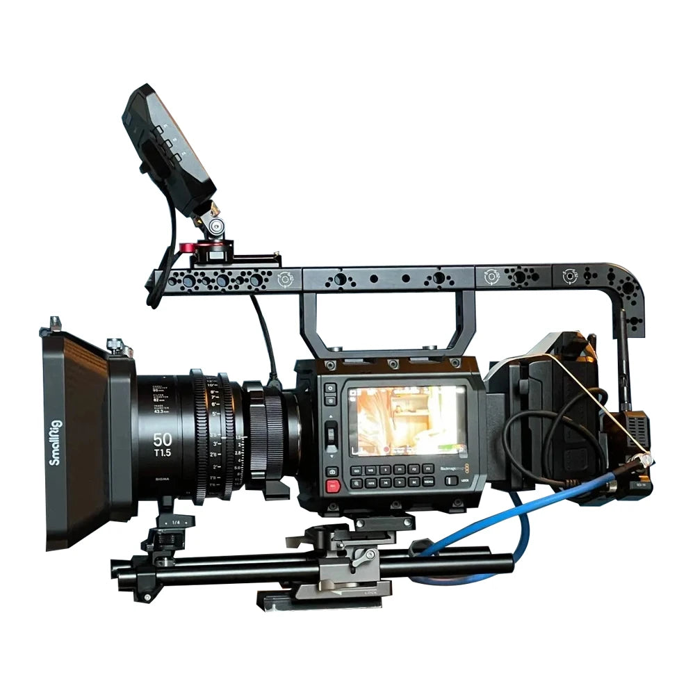 KUANJIE TH-S Universal Arri Positioning Top Handle Fixture Handle for Camera Rabbit Cage Video Equipment Gimbal Stabilizer