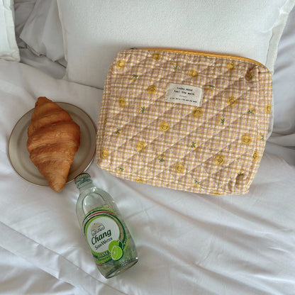 Baby Diaper Bag Cartoon Print Nappy Bag Zipper Handbag Carry Pack Travel Outdoor Diaper Storage Bag Multi Functional Storage Bag