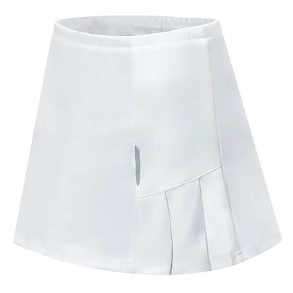 2024 Women's Sports Skirt Quick dry Tennis Yoga Badminton Golf Skirt Waisted Short Skirt Comfortable Breathable Belt Safety Pant