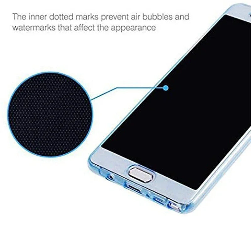 Clear 360 Full Wrap Phone Case for Samsung Galaxy S26 S25 Ultra S24 S23 S22 S21 Transparent Back Cover
