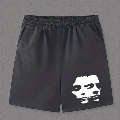 Men'S Summer New Loose-Fit Casual Sports Shorts, Gym Shorts with An Elastic Waistband - Adjustable Drawstring for Comfort,