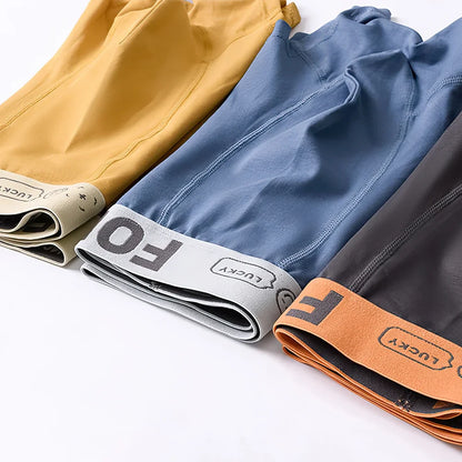 2025 Men's Cotton Underwear Boxers Breathable Stretch Underpants Shorts Soft Man Boy Youth Boxershorts Oversized Panties XL-9XL