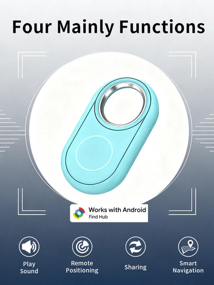 Google Find My Smart Tag Bluetooth Tracker Anti Lost Item Finder Locator for Android Keys Wallet Luggage Pet Replaceable Battery